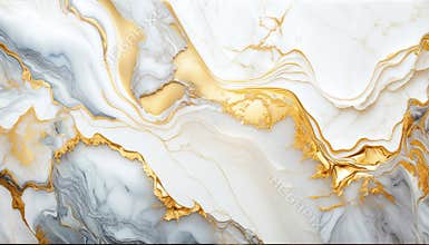 Natural white and gold marble texture for luxury tile wallpaper background.