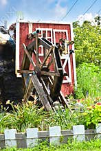 Whimsy by the Water Wheel