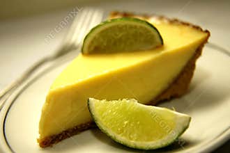 Slice of Key Lime Pie