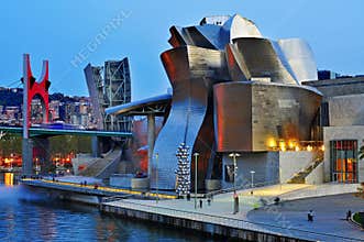 Guggenheim Museum in Bilbao, Spain