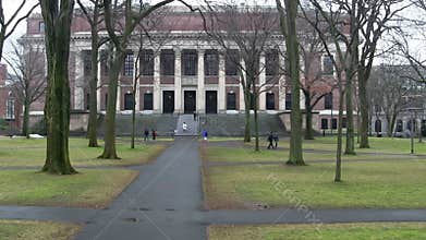 Iconic Harvard Library