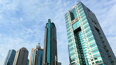 Clouds and Skyscrapers, Time Lapse