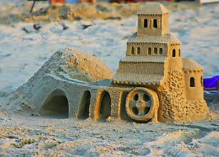 Sand castle
