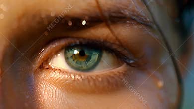 She wiped the sweat from her brow a sure sign of her physical exertion.