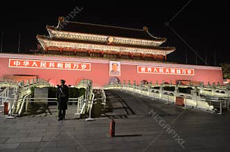 Forbidden City night scenes