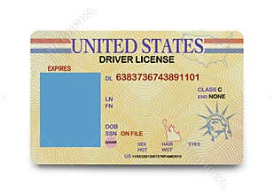 Blank Driver License