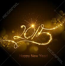New Year 2015 fireworks