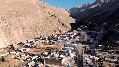 Caspala Village, a mountain town in Jujuy, Argentina
