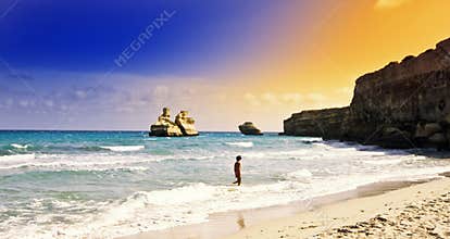 Apulia beach