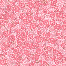 Seamless pattern pink curl.