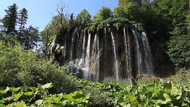 Waterfall in Croatia