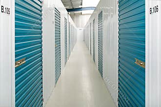 Self storage units