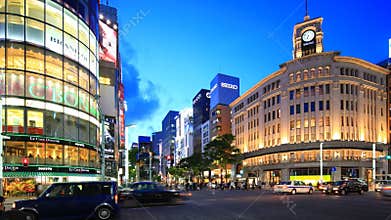 Ginza,Tokyo,Japan