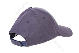 Close up of gray cap.