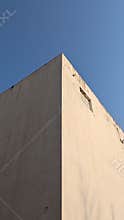 old walls of the building, View of building constructio