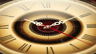 Clock 03 Classical Ticking Accelerated