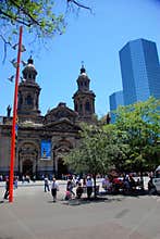 Plaze de Armas in Santiago de Chile