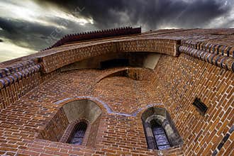 Castle of the Teutonic Order in Malbork, Pomerania, Poland