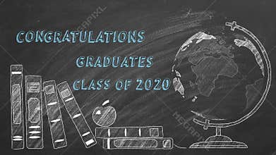 Congratulations graduates. Class of 2020.