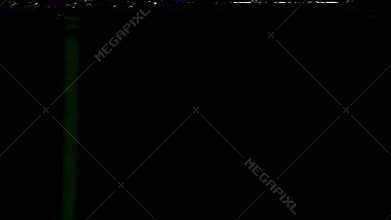 Real scratch noise no signal analog tv glitch