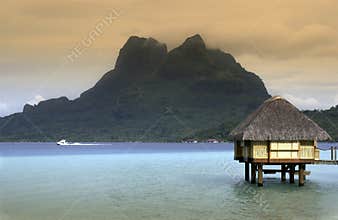 Bora Bora in French Polynesia