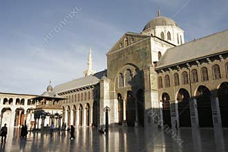 Umayyad mosque in Damascus