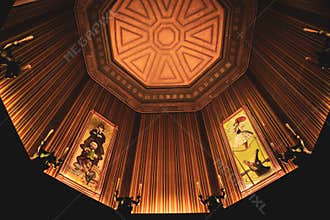 Inside the Haunted Mansion - Stretching Room