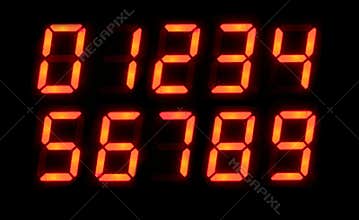 Digital numbers