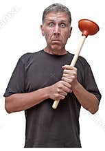 Handyman Home Repair Plumber Fix House Leak Humor