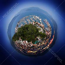 Small world of the city.