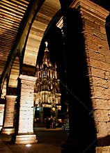The Parroquia church, San Miguel de Allende, Guanajuato, Mexico