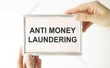 Abbreviation in the hands of AML Anti money laundering