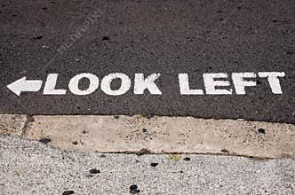 Look left