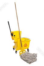 Industrial Mop and bucket