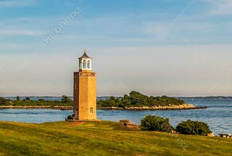 The Avery Point Lighthouse in Groton, Connecticut