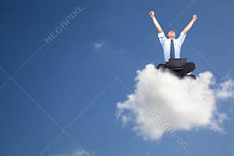 Cloud computing concept