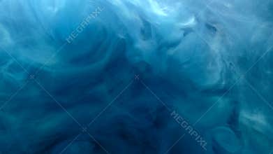 Smoke layer glitter blue steam wave motion effect