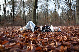 Portrait in the forrest