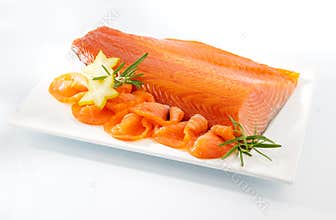Smoked salmon