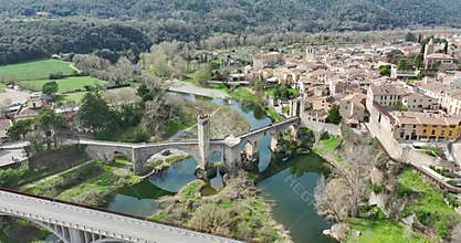 Besalu Spain, a Catalan village