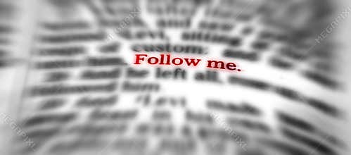 Bible Scriptures Quotes and Teachings from Jesus Christ Savior of the World Zoom Blur