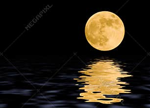 The moon