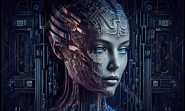 Artificial Intelligence for the future for technological growth, generative AI