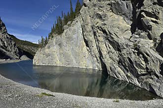 Whitemans Pond in Kananaskis, Alberta, West Canada