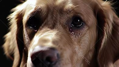 Golden Retriever Close-Up