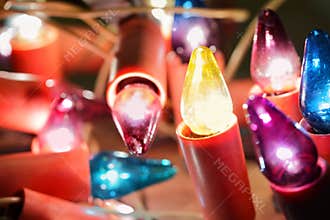 Christmas light bulbs