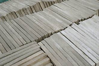 New cement building slabs