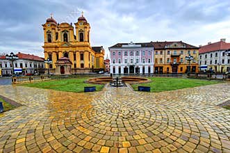 Union square, Timisoara, Romania