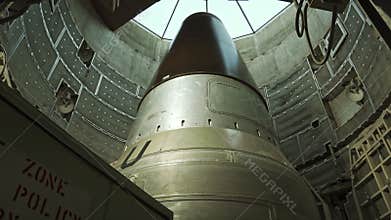 Looking Up Titan Missile In Silo Nuclear Bunker Museum