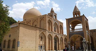 Armenian Vank Cathedral (The Holy Savior Cathedral) in New Jolfa District, Isfahan, Iran
